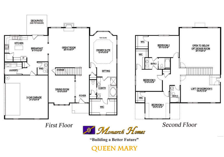Floor Plans Monarch Homes
